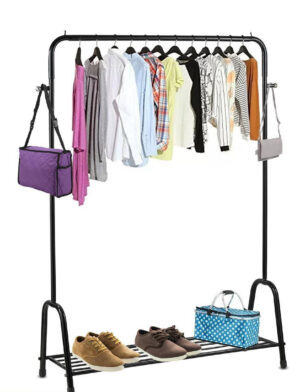 3-in-1 Multipurpose Cloth Hanging Stand & Shoe Rack