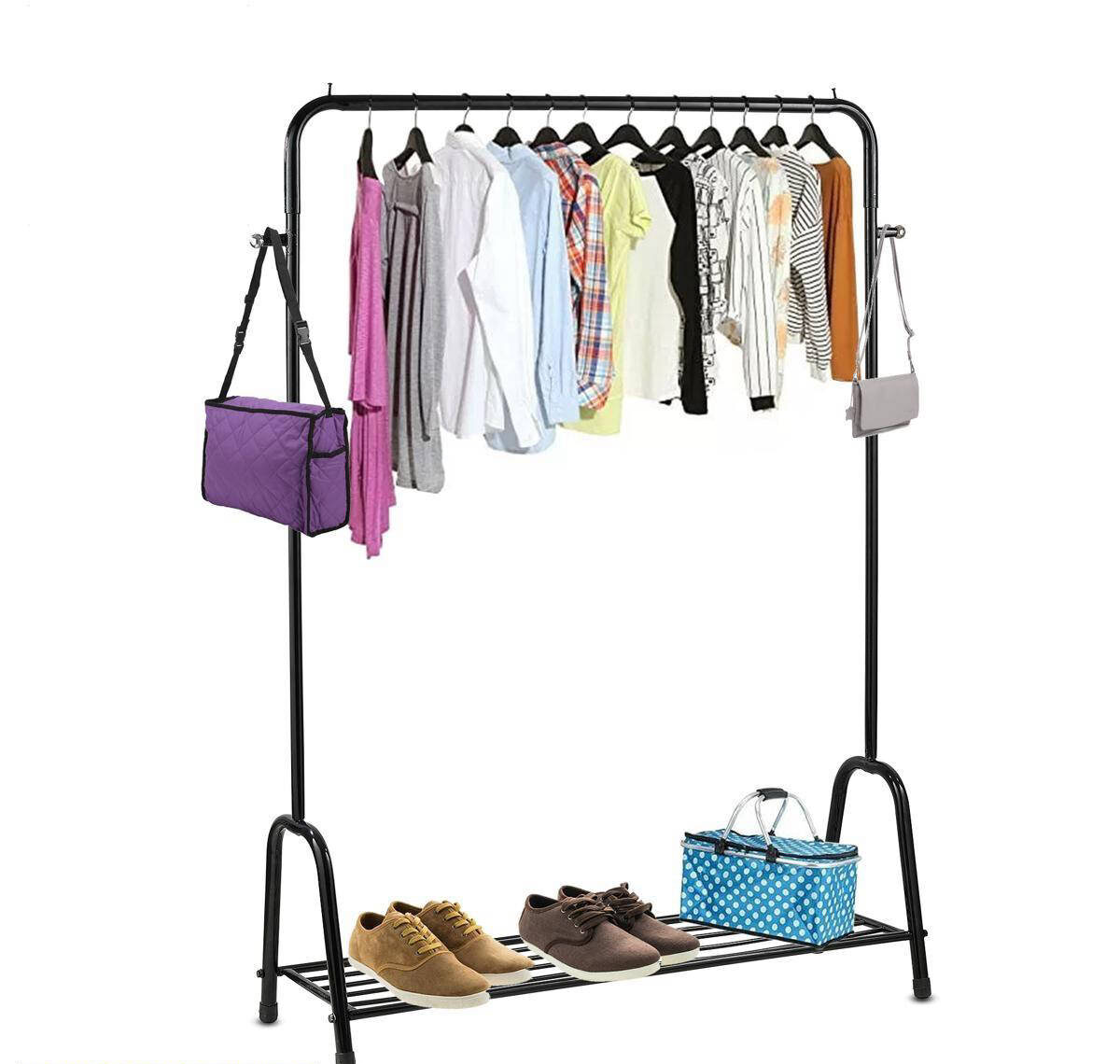 3-in-1 Multipurpose Cloth Hanging Stand & Shoe Rack