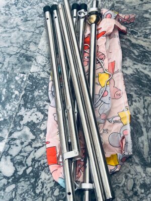 Easy Foldable Baby Cradle Swing Of Pure Steel